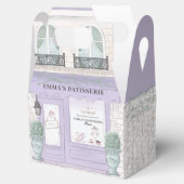 Café Patisserie Lavender Geschenkschachtel (Geöffnet)