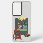 Cafe phone case samsung galaxy hülle (Rückseite)