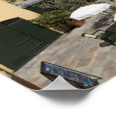 Café, Place de l'Eveche, Grasse, Poster (Ecke)