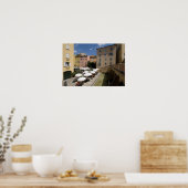 Café, Place de l'Eveche, Grasse, Poster (Küche)