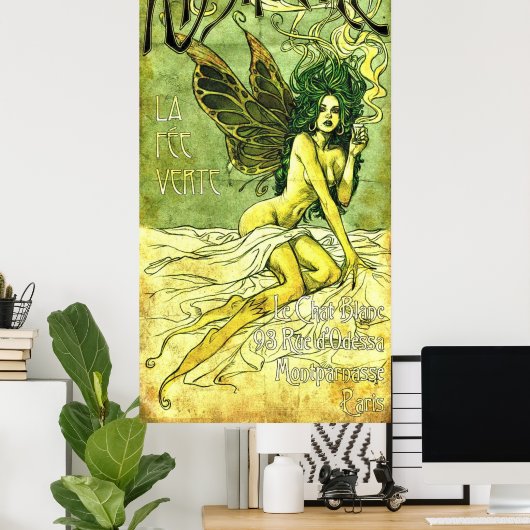 Café Poster c1885 (Heimbüro)