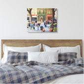 Café Provence Leinwanddruck (Insitu (Schlafzimmer))