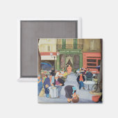 Café Provence Magnet (Vorderseite/Rückseite)