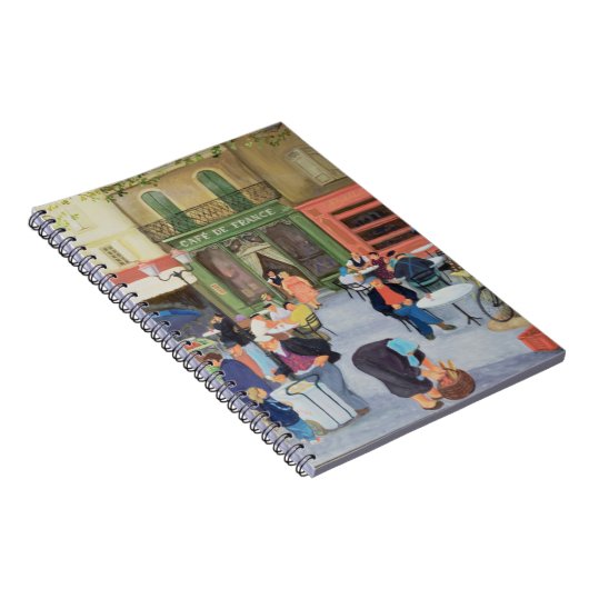 Café Provence Notizblock (Rechte Seite)