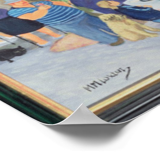 Café Provence Poster (Ecke)