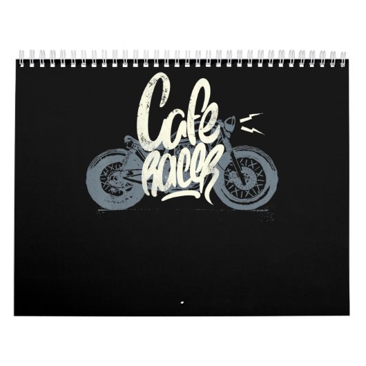 Café Racer Geschenk für Motorradliebhaber Kalender (Titelbild)