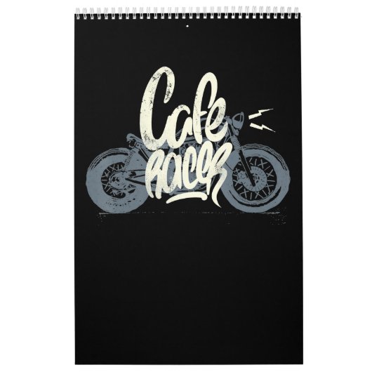 Café Racer Geschenk für Motorradliebhaber Kalender (Titelbild)