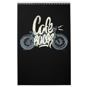 Café Racer Geschenk für Motorradliebhaber Kalender
