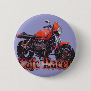 Cafe Racer Motorrad Button