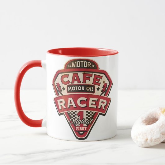 Café Racer Original Tasse (Mit Donut)