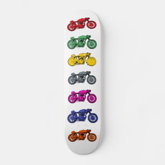 Cafe Racer Skateboard (Vorderseite)