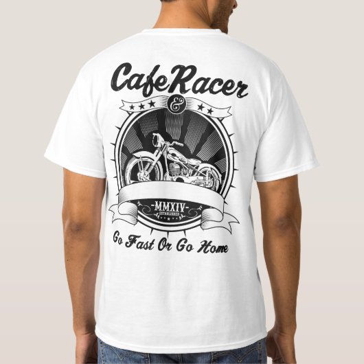 Cafe Racer T - Shirt (Rückseite)