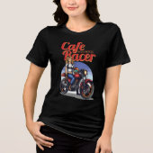Cafe Racer Womem Tri-Blend Shirt (Vorderseite)