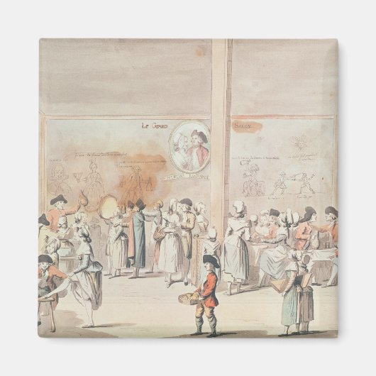 Cafe Ramponneau Magnet (Vorne)