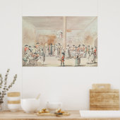 Cafe Ramponneau Poster (Küche)