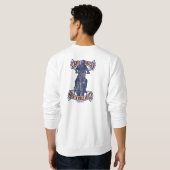 Café-Rennläufer Sweatshirt (Schwarz voll)