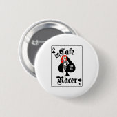 Café-Rennläufer-Tonne herauf Redhead Button (Vorne & Hinten)