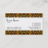 Café Retro (Scallope) Visitenkarte (Rückseite)