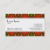 Café Retro (Scallope) Visitenkarte (Rückseite)