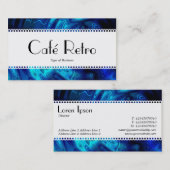 Café Retro (Scalloping) - Römisches Bad Visitenkarte (Vorne/Hinten)
