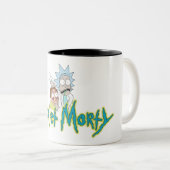 Café Rick and Morty Zweifarbige Tasse (VorderseiteRechts)