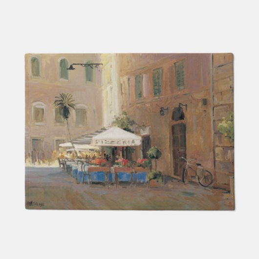 Café Rom Fußmatte (Vorderseite)