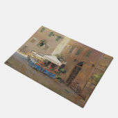 Café Rom Fußmatte (Schrägansicht)