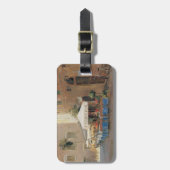 Café Rom Gepäckanhänger (Vorderseite vertikal)