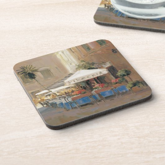 Café Rom Getränkeuntersetzer (Linke Seite)