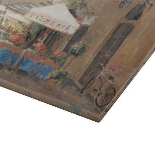 Café Rom Schneidebrett (Ecke)