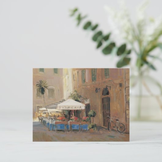 Café Roma Postkarte (Stehend Vorderseite)