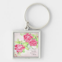 Café-Rose Schlüsselanhänger