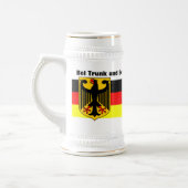 Cafe Rustika Stein Oktoberfest Bierglas (Links)