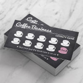 Café Rustikales Café Café Loyalität Treuekarte