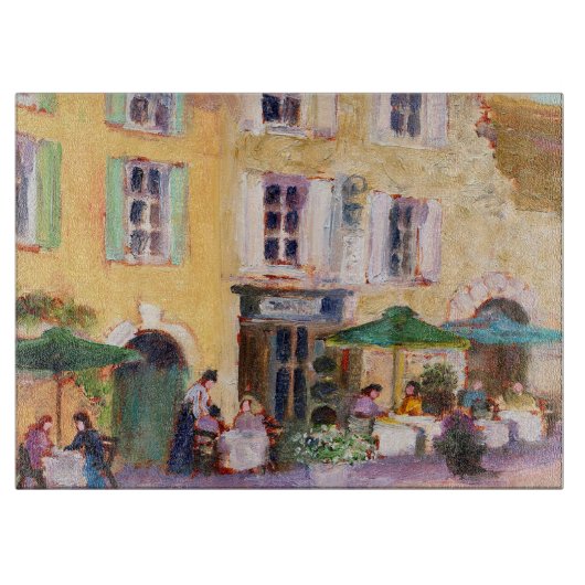 Café-Schneidebrett Schneidebrett (Vorderseite)