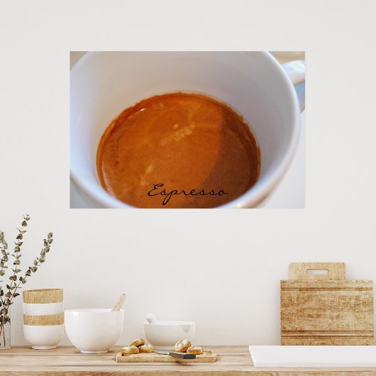 Cafe Series - Espresso Poster (Küche)