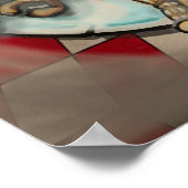 Café Spaß Poster (Ecke)