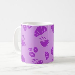 Café-Stil-Muster Kaffeetasse