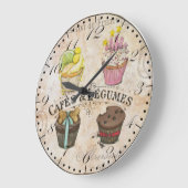 Cafe-Stil Wanduhr (Winkel)