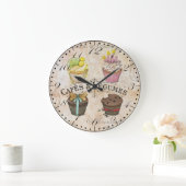 Cafe-Stil Wanduhr (Zuhause)