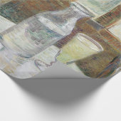 Café-Tabelle mit Wermut durch Vincent van Gogh Geschenkpapier (Ecke)
