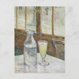 Café-Tabelle mit Wermut durch Vincent van Gogh Postkarte