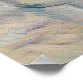 Café Table mit Absinthe Poster (Ecke)