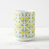Café-Tasse Lemons Mediterranes Restaurant Kaffeetasse (Mittel)