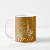 Café-Tasse Paris Kaffeetasse (Links)