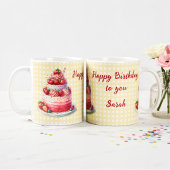 Café Taza de cumpleaños Kaffeetasse