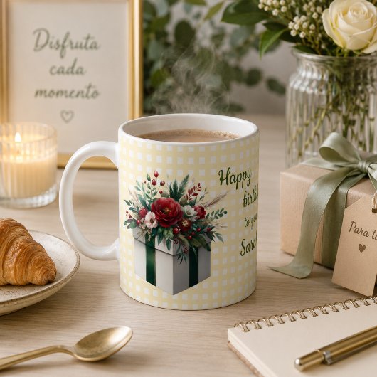Café Taza de cumpleaños Kaffeetasse