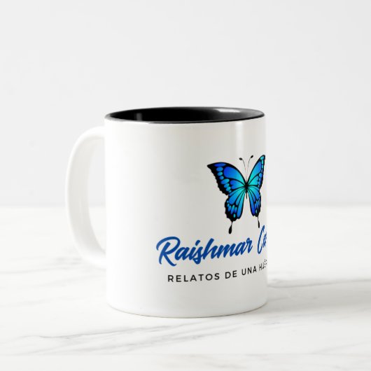 Café Taza para Zweifarbige Tasse (Vorderseite Links)