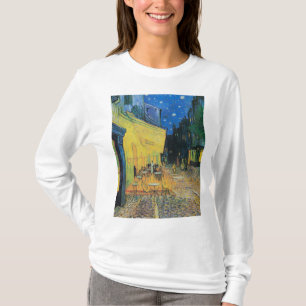 Cafe Terrace an Night 1888 von Vincent van Gogh T-Shirt