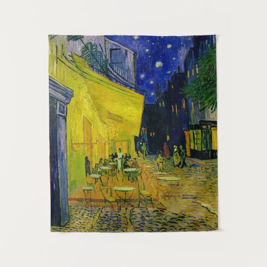 Cafe Terrace Arles, Place du Forum, 1888 Wandteppich (Vorderseite)